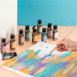 Rich Mastermix Akrilik Boya Pastel Renkler 6x60cc