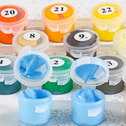 Sayılarla Boyama Seti Nasıl Yapılır?