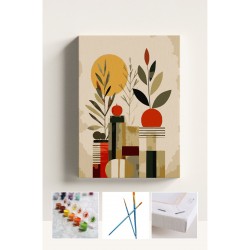 Sayılarla Boyama Çerçeveli Hobi Seti Numaralı Tuval Fırça Boya Dahil Kasnaklı 40X50 Cm Sayılarla Boyama Çerçeveli Hobi Seti Numaralı Tuval Fırça Boya Dahil Kasnaklı 40X50 Cm