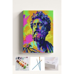 Sayılarla Boyama Seti Numaralı Tuval Fırça Boya MARCUS 40X50 Cm Sayılarla Boyama Seti Numaralı Tuval Fırça Boya MARCUS 40X50 Cm