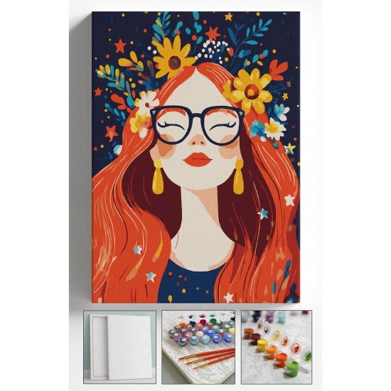 Sayılarla Boyama Çerçeveli Hobi Seti Numaralı Tuval Fırça Boya Dahil Kasnaklı 40X50 Cm Sayılarla Boyama Çerçeveli Hobi Seti Numaralı Tuval Fırça Boya Dahil Kasnaklı 40X50 Cm