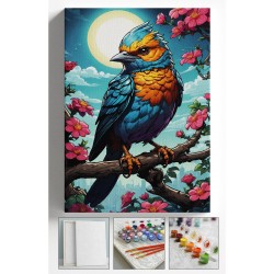 Sayılarla Boyama Kasnaklı Tablo Seti Fırça Boya Dahil 40x50 Sayılarla Boyama Kasnaklı Tablo Seti Fırça Boya Dahil 40x50