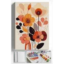 Sayılarla Boyama Çerçeveli Hobi Seti Numaralı Tuval SANATSAL Fırça Boya Dahil Kasnaklı 40X50 Cm Sayılarla Boyama Çerçeveli Hobi Seti Numaralı Tuval SANATSAL Fırça Boya Dahil Kasnaklı 40X50 Cm