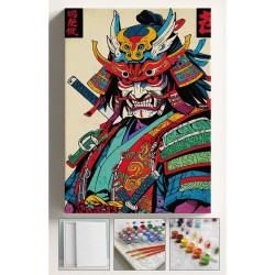 Sayılarla Boyama Hobi Seti Çerçeveli Numaralı Tuval Fırça Boya Dahil Kasnaklı SAMURAY 40x50 Cm Sayılarla Boyama Hobi Seti Çerçeveli Numaralı Tuval Fırça Boya Dahil Kasnaklı SAMURAY 40x50 Cm