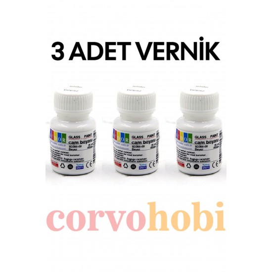 Resim verniği tuval vernik 25 ML 3 adet vernik Resim verniği tuval vernik 25 ML 3 adet vernik