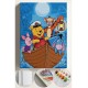 Sayılarla Boyama Seti Numaralı Tuval Fırça Boya 40x50 Cm Winnie ve arkadaşları Sayılarla Boyama Seti Numaralı Tuval Fırça Boya 40x50 Cm Winnie ve arkadaşları