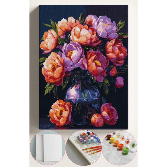 Sayılarla Boyama Seti Numaralı Tuval Fırça Boya 40x50 Cm - SÜMBÜL Sayılarla Boyama Seti Numaralı Tuval Fırça Boya 40x50 Cm - SÜMBÜL