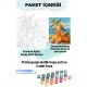 Sayılarla Boyama Seti Numaralı Tuval Fırça Boya 40x50 Cm - PORTAKAL SAHİL Sayılarla Boyama Seti Numaralı Tuval Fırça Boya 40x50 Cm - PORTAKAL SAHİL