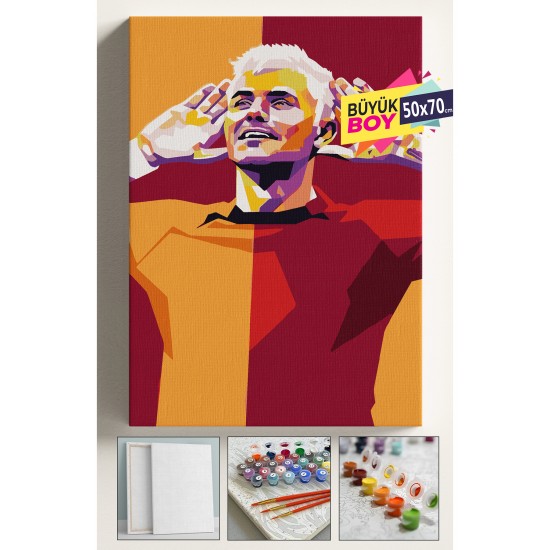 Sayılarla Boyama Seti Numaralı Tuval Fırça Boya Dahil Kasnaklı Set 50x70 Cm - İCORDİ Sayılarla Boyama Seti Numaralı Tuval Fırça Boya Dahil Kasnaklı Set 50x70 Cm - İCORDİ